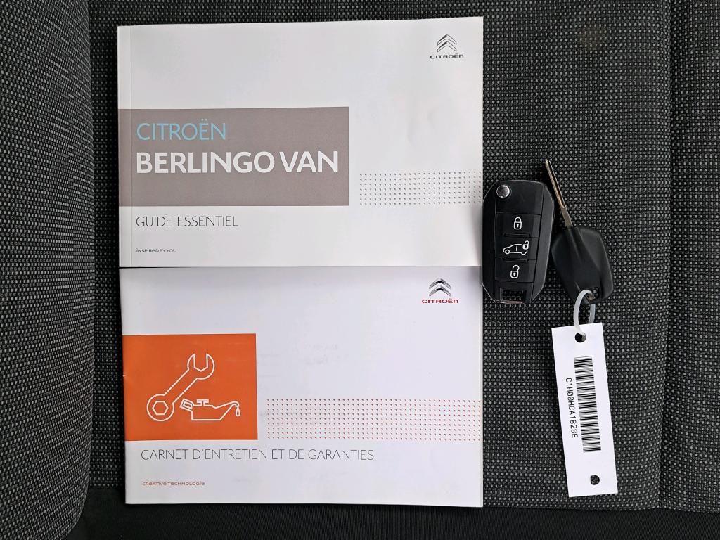 Citroen BERLINGO VAN M 650 BLUEHDI 100 S&S CLUB 2019