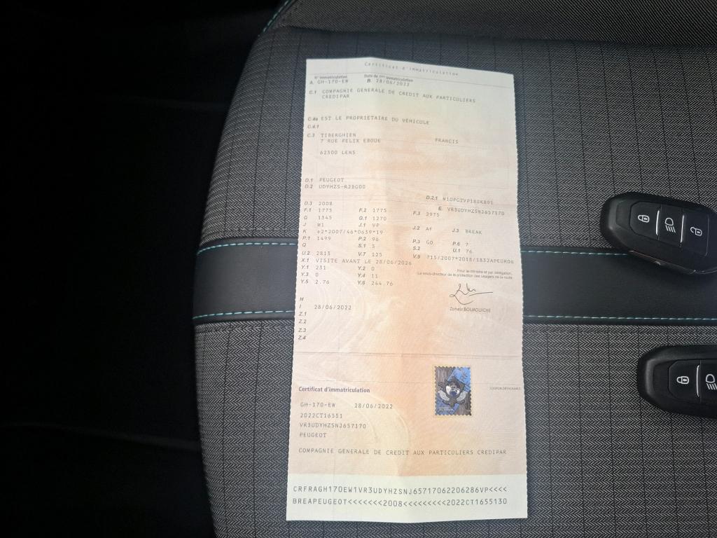 Peugeot 2008 BlueHDi 130 S&S EAT8 Allure Pack 2022