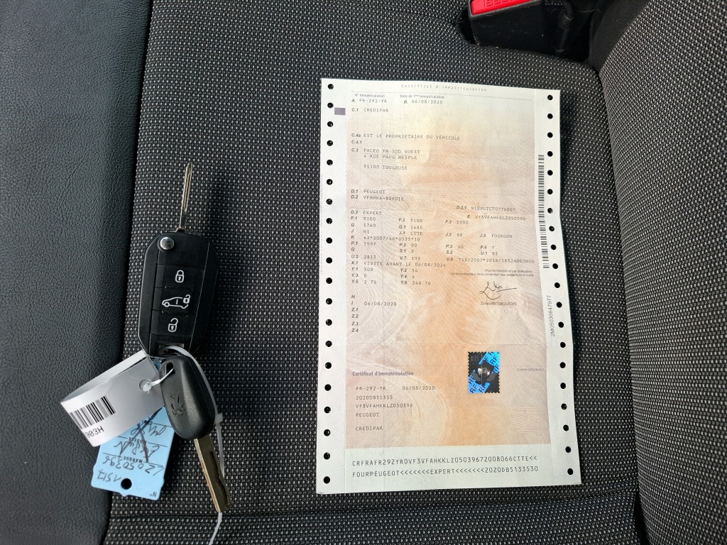 Peugeot EXPERT FGN TOLE LONG 2.0  BLUEHDI 120 S&S BVM6 PREMIUM 2020