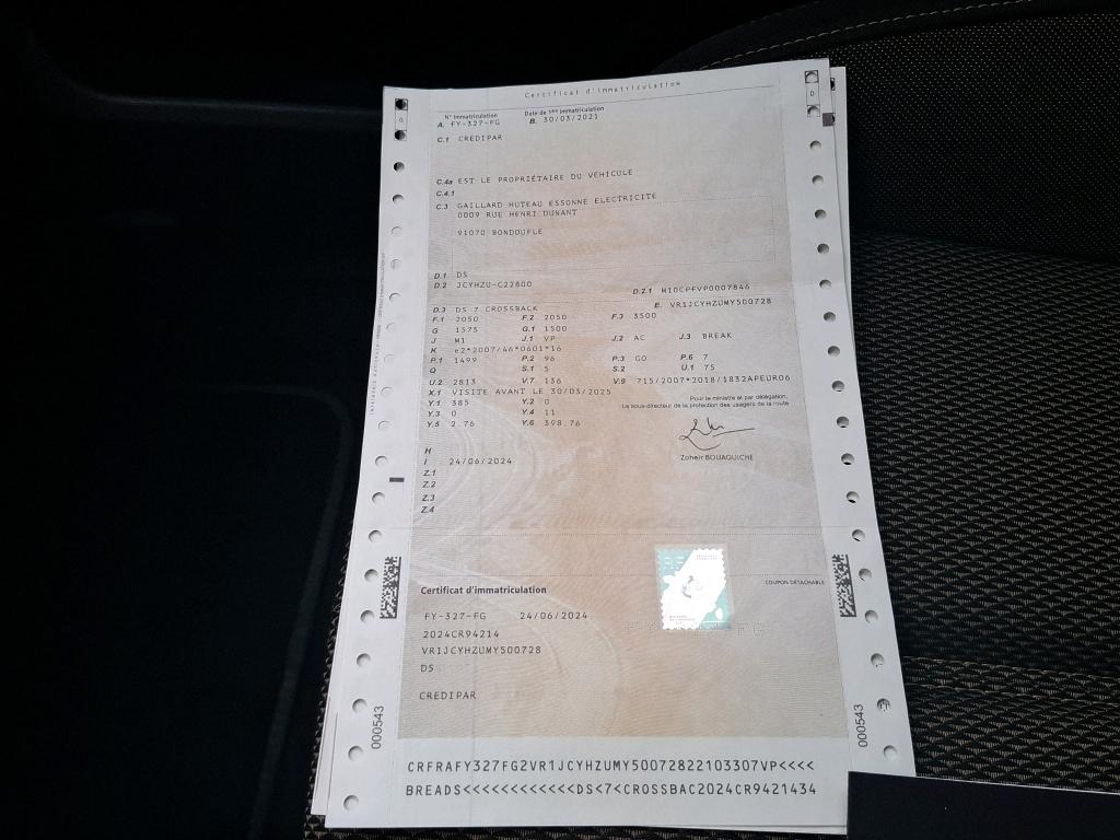 DS DS7 Crossback BlueHDi 130 EAT8 Business 2021