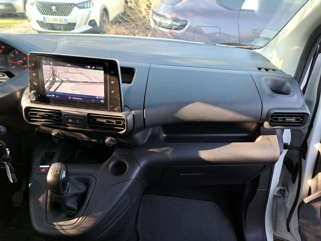 Peugeot PARTNER FOURGON LONG 950 KG BLUEHDI 100 S&S BVM5 ASPHALT 2021