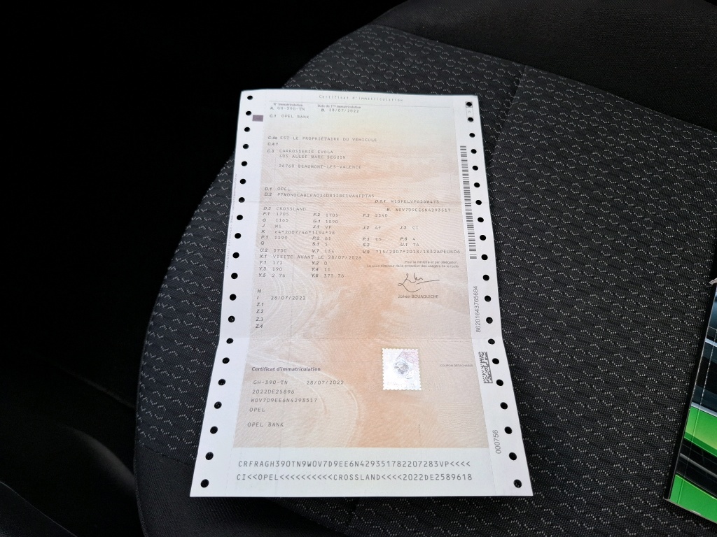 Opel Crossland 1.2 83 ch Edition 2022