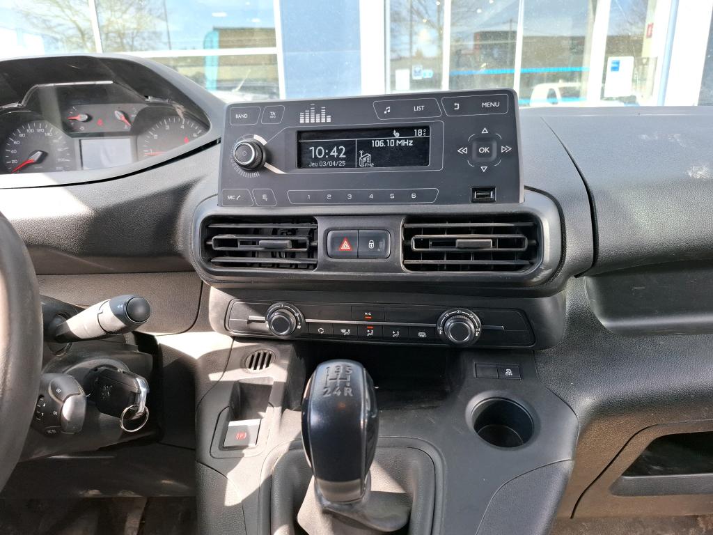 Peugeot PARTNER FOURGON STANDARD 650 KG BLUEHDI 100 S&S BVM5 PREMIUM 2020