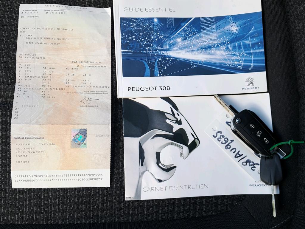 Peugeot 308 BlueHDi 130ch S&S EAT8 Active Business 2019