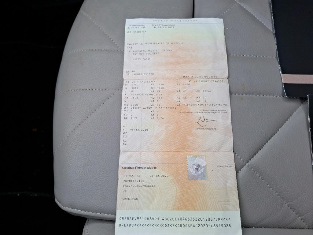 DS DS 7 CROSSBACK / DS 7 