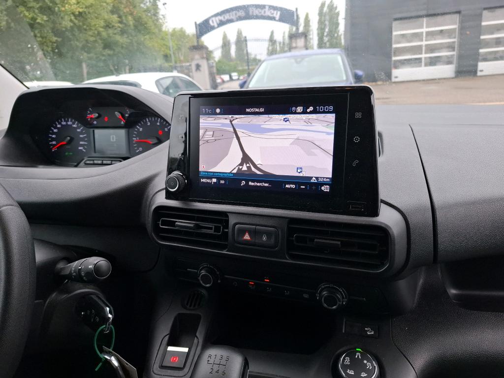 Peugeot PARTNER FOURGON STANDARD 1000 KG BLUEHDI 100 S&S BVM6 GRIP 2022