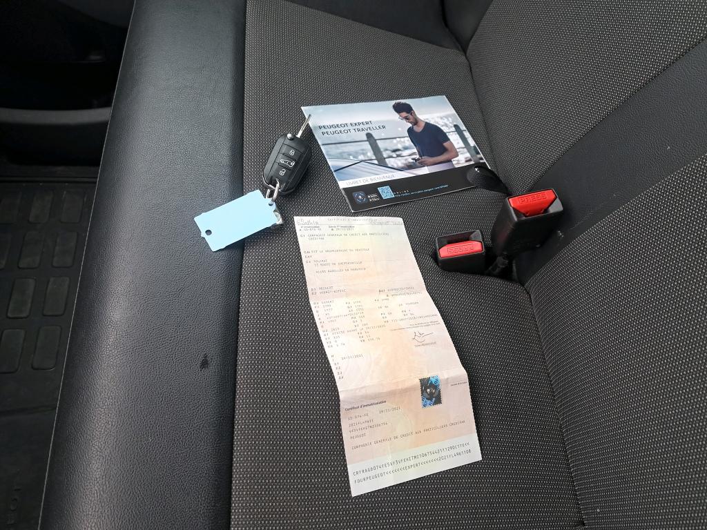 Peugeot EXPERT FGN TOLE STANDARD BLUEHDI 180 S&S EAT8 ASPHALT 2021