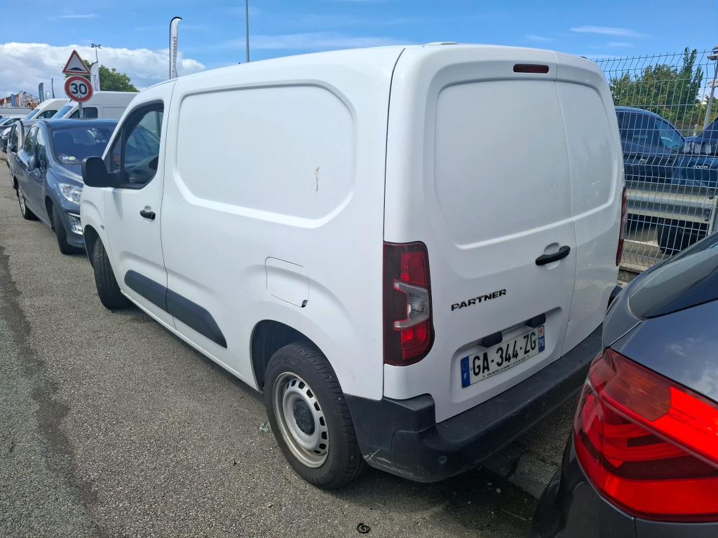 Peugeot PARTNER FOURGON STANDARD 650 KG BLUEHDI 75 BVM5 PREMIUM 2021