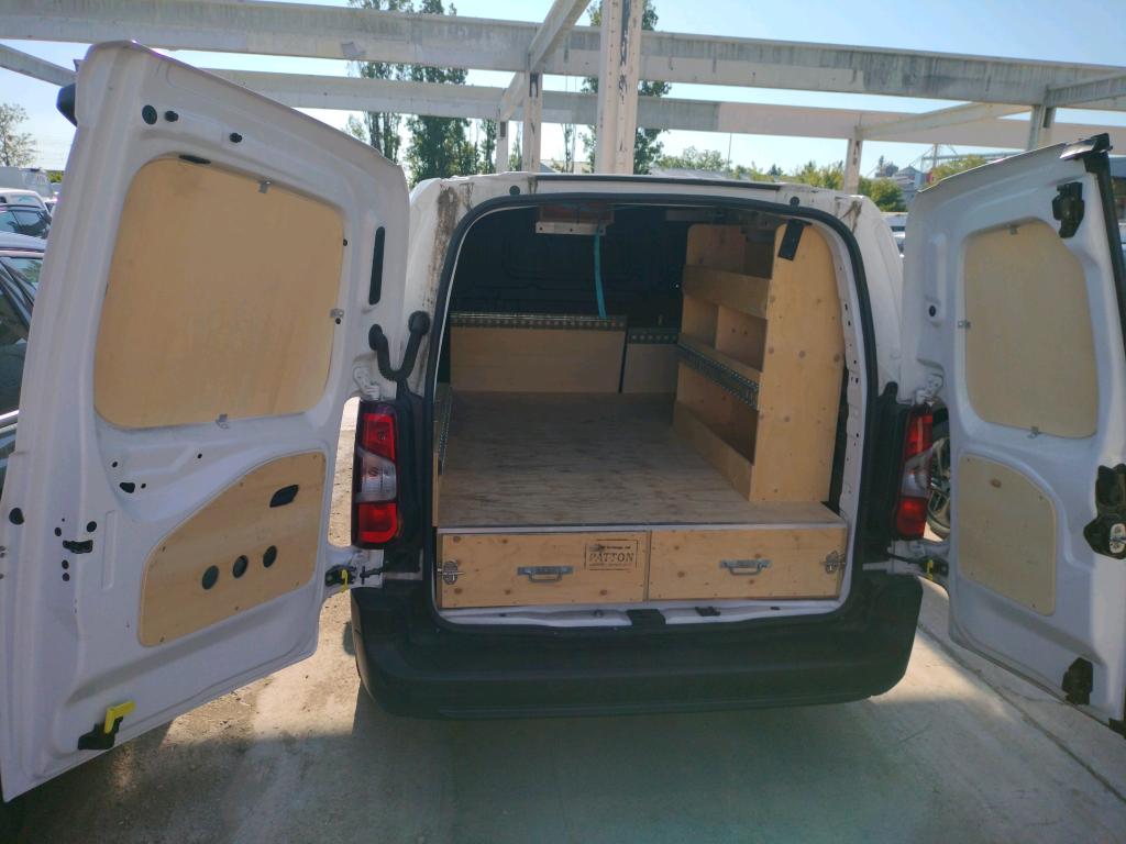 Peugeot PARTNER FOURGON LONG 950 KG BLUEHDI 100 S&S BVM5 ASPHALT 2020