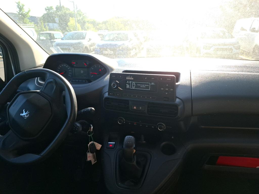 Peugeot PARTNER FOURGON STANDARD 650 KG BLUEHDI 75 BVM5 PREMIUM 2019