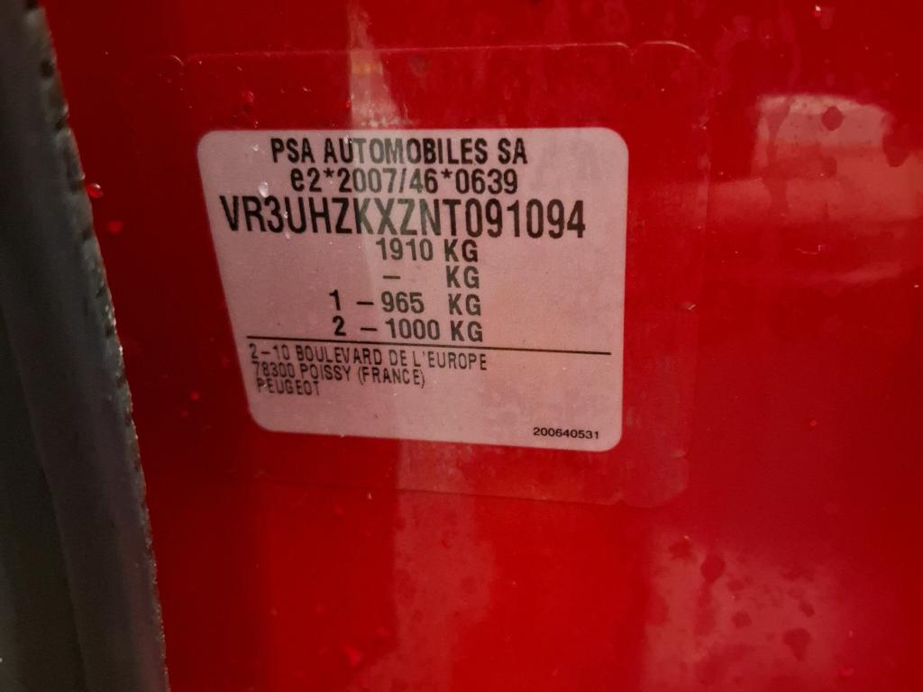 Peugeot 208 Electrique 50 kWh 136ch Style 2022