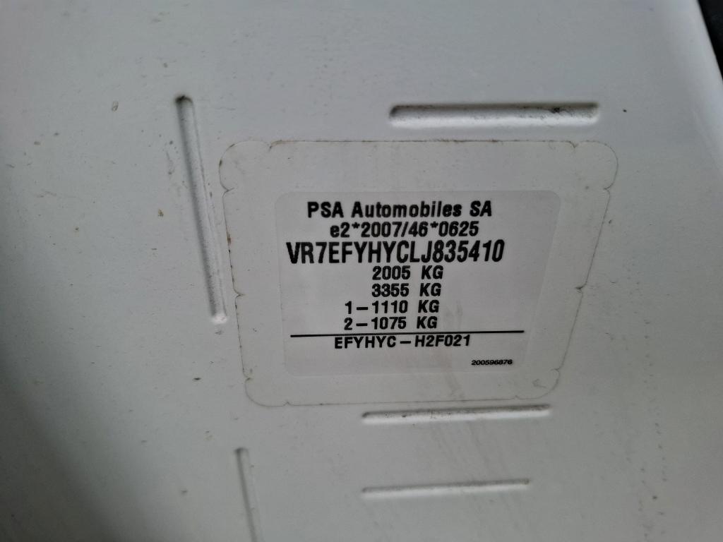 Citroen BERLINGO VAN M 650 BLUEHDI 100 S&S BVM5 CLUB 2020