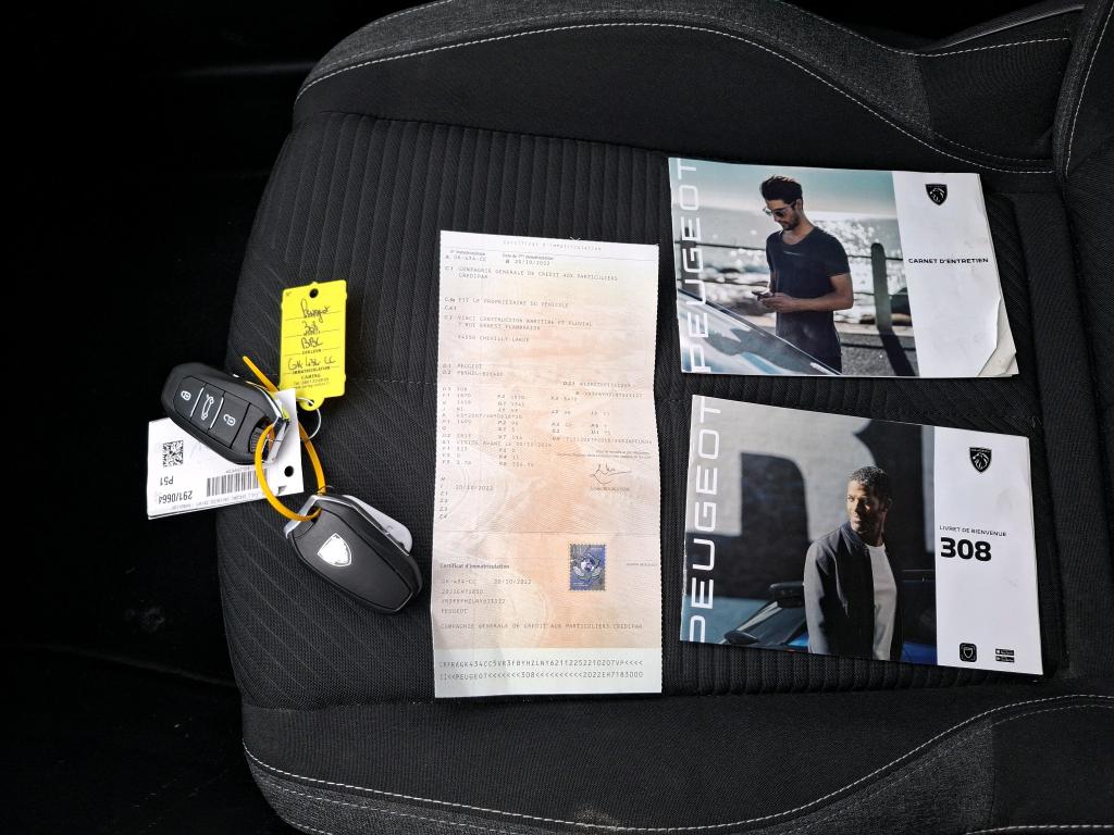 Peugeot 308 BlueHDi 130ch S&S BVM6 Active Pack 2022