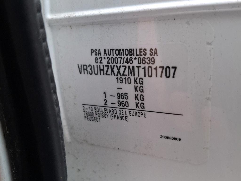 Peugeot 208 Electrique 50 kWh 136ch Active 2021