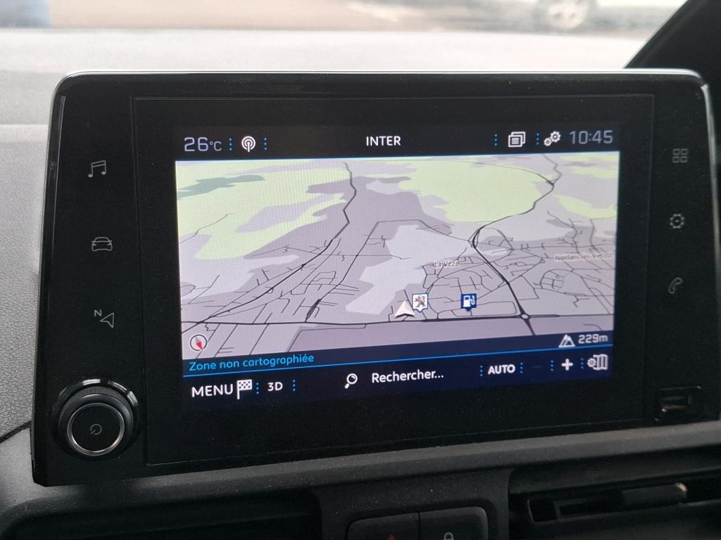 Peugeot PARTNER FOURGON STANDARD 650 KG BLUEHDI 100 S&S BVM6 ASPHALT 2022