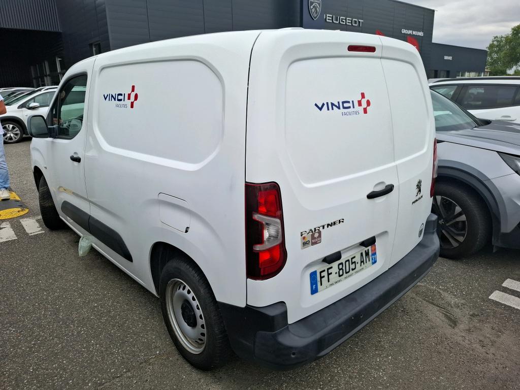 Peugeot PARTNER FOURGON STANDARD 650 KG BLUEHDI 75 BVM5 PREMIUM 2019