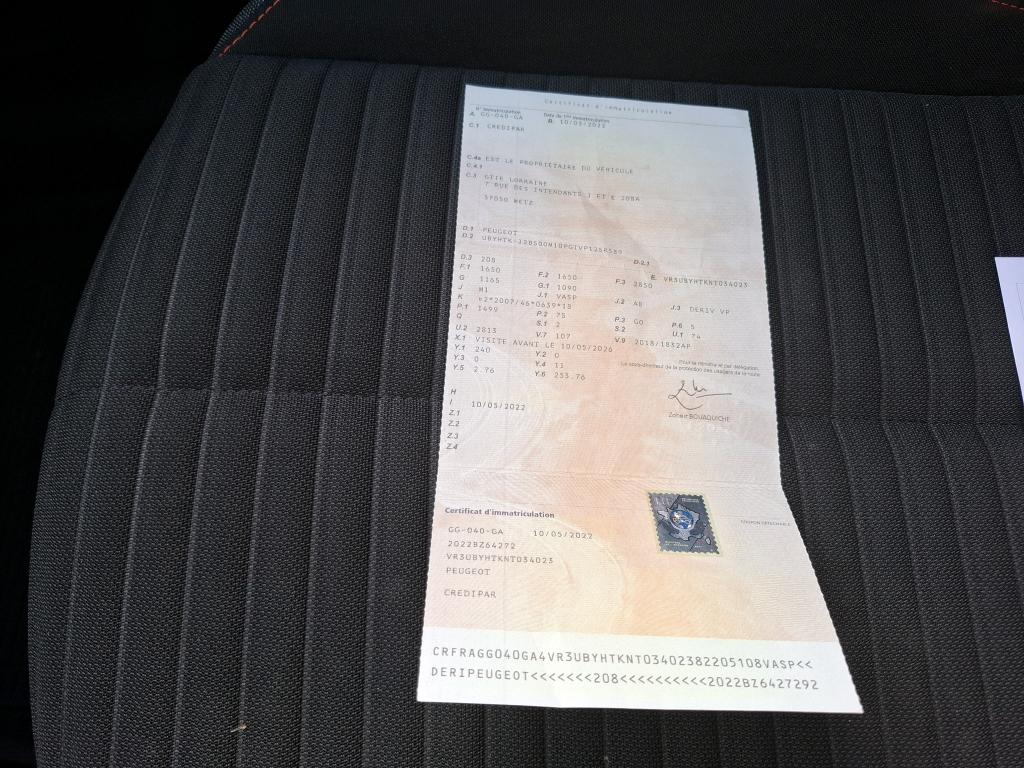 Peugeot 208 BLUEHDI 100 S&S BVM6 ACTIVE BUSINESS R 2022
