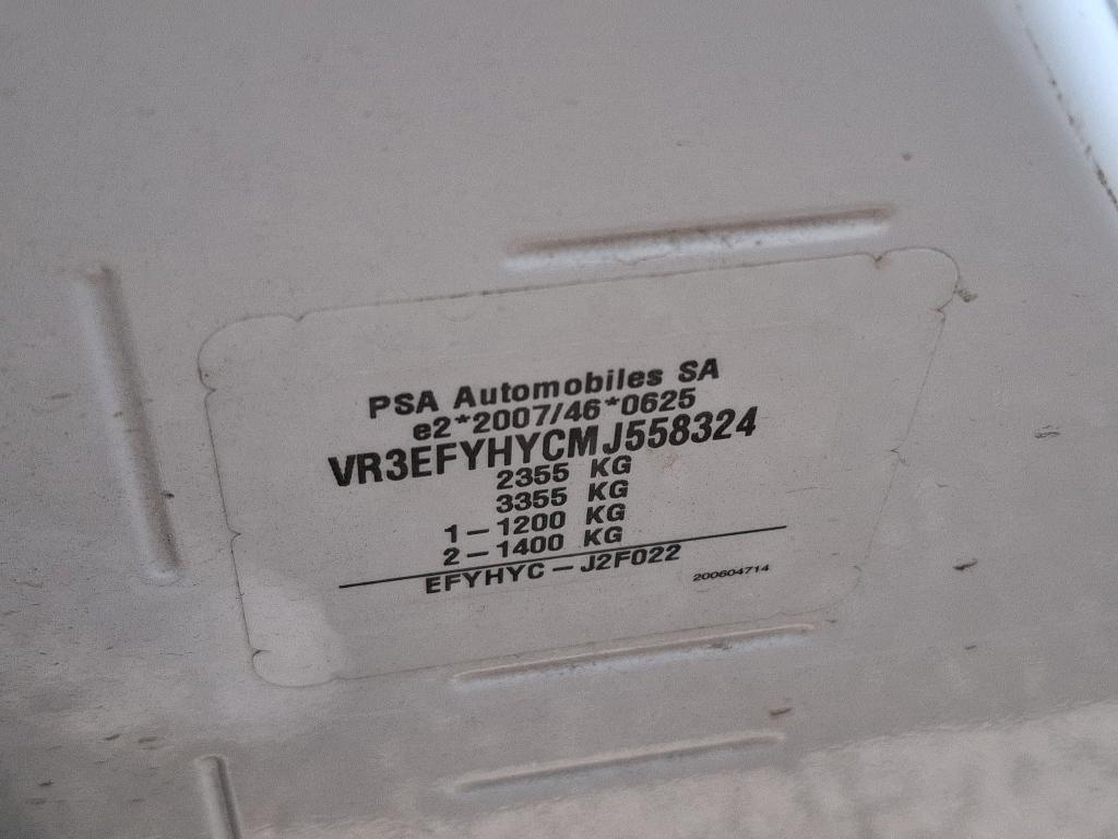 Peugeot PARTNER FOURGON LONG 950 KG BLUEHDI 100 S&S BVM5 PREMIUM 2021