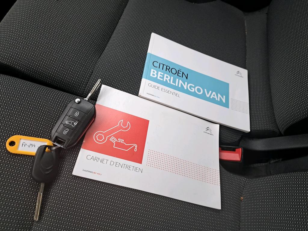 Citroen BERLINGO VAN M 650 BLUEHDI 100 S&S BVM5 CLUB 2020