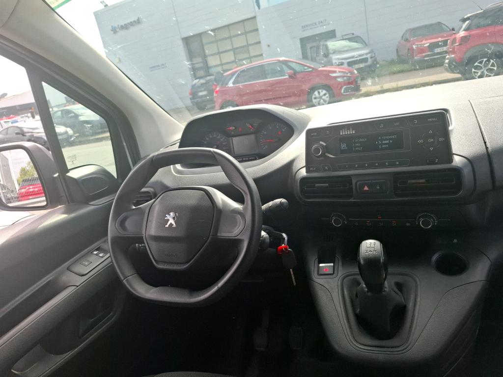 Peugeot PARTNER FOURGON STANDARD 650 KG BLUEHDI 75 BVM5 PREMIUM 2021