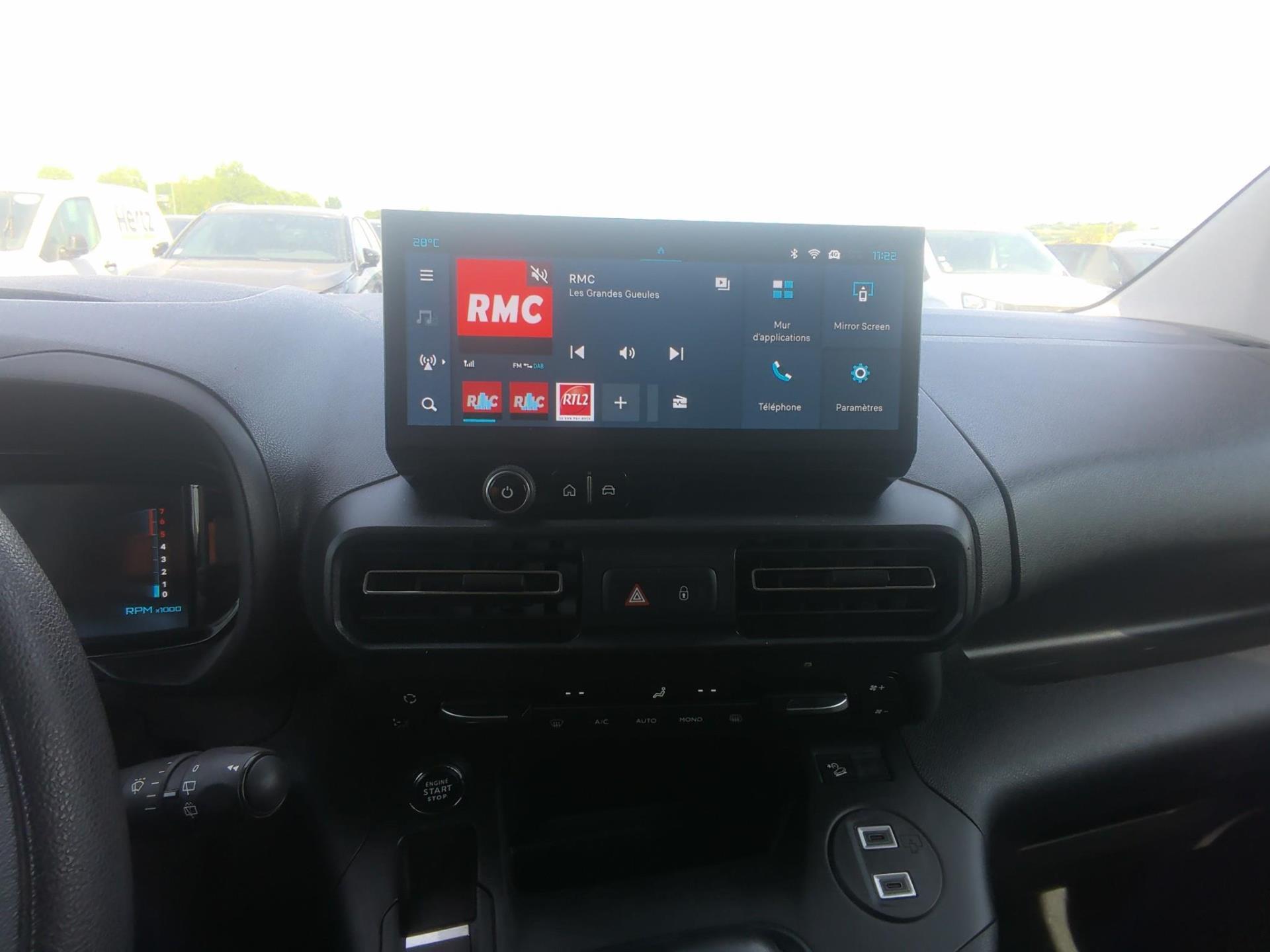Citroen BERLINGO VAN TAILLE XL 950KG BLUEHDI 100 S&S BVM6 2024
