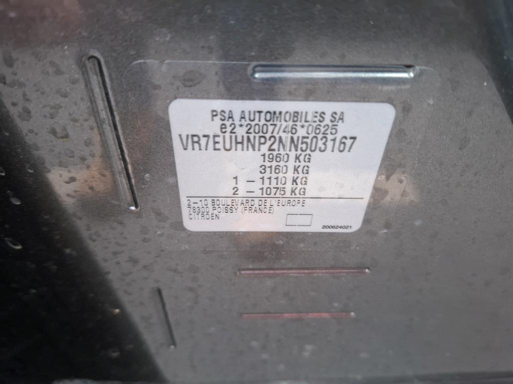 Citroen BERLINGO VAN M 650 PURETECH 110 S&S BVM6 CLUB 2022