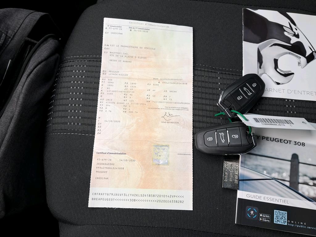 Peugeot 308 SW BlueHDi 130ch S&S EAT8 Allure Business 2020