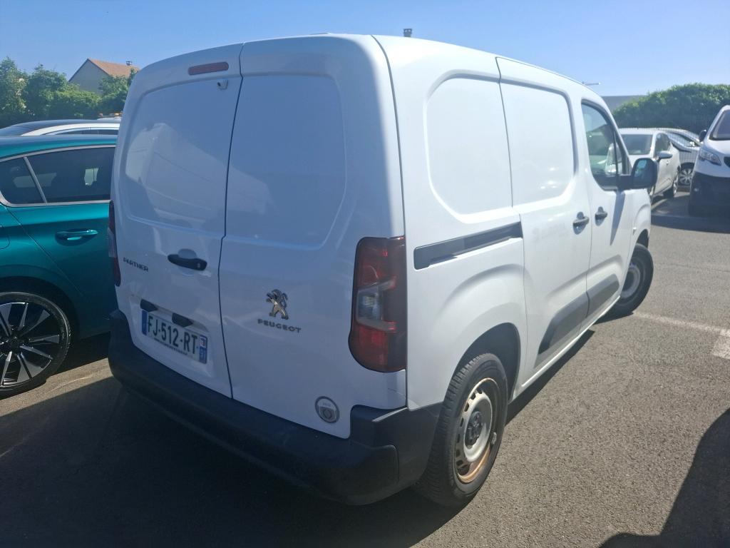Peugeot PARTNER FOURGON STANDARD 650 KG BLUEHDI 100 BVM5 PREMIUM 2019
