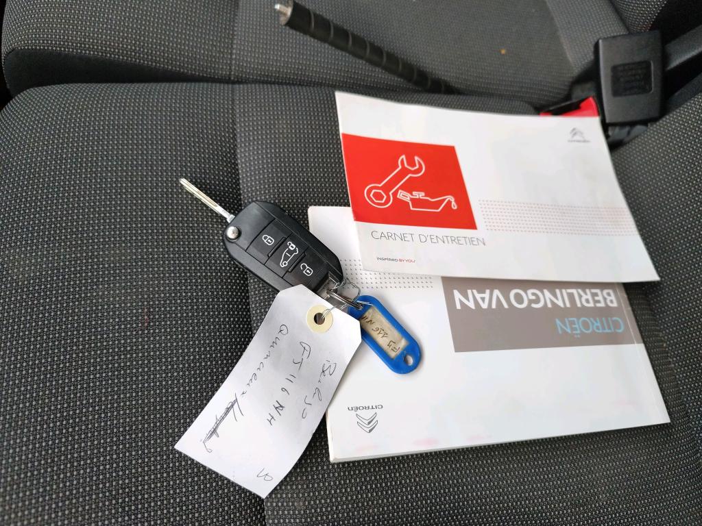 Citroen BERLINGO VAN M 650 BLUEHDI 100 S&S CLUB 2019