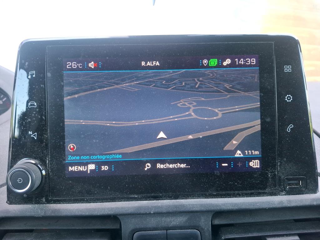 Peugeot PARTNER FOURGON STANDARD 650 KG BLUEHDI 100 S&S BVM5 ASPHALT 2021