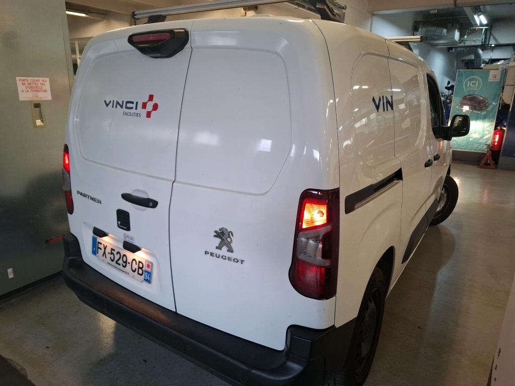 Peugeot PARTNER FOURGON STANDARD 650 KG BLUEHDI 130 S&S EAT8 ASPHALT 2021