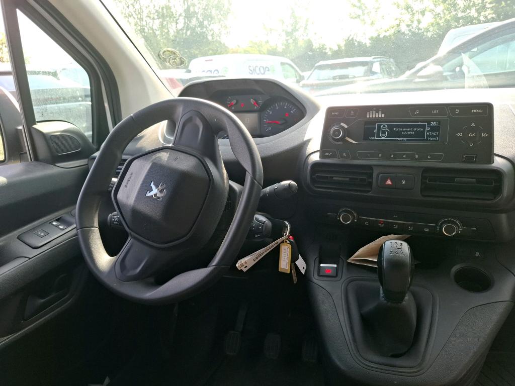 Peugeot PARTNER FOURGON STANDARD 650 KG BLUEHDI 100 S&S BVM5 PREMIUM 2021
