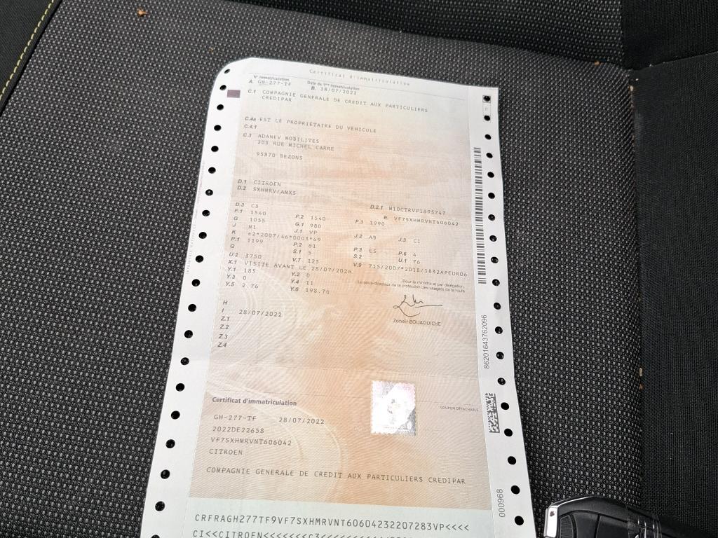 Citroen C3 PureTech 83 S&S BVM5 Shine 2022