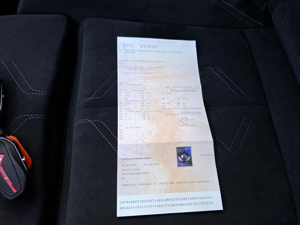 DS DS7 Crossback Hybride E-Tense 225 EAT8 Performance Line+ 2021