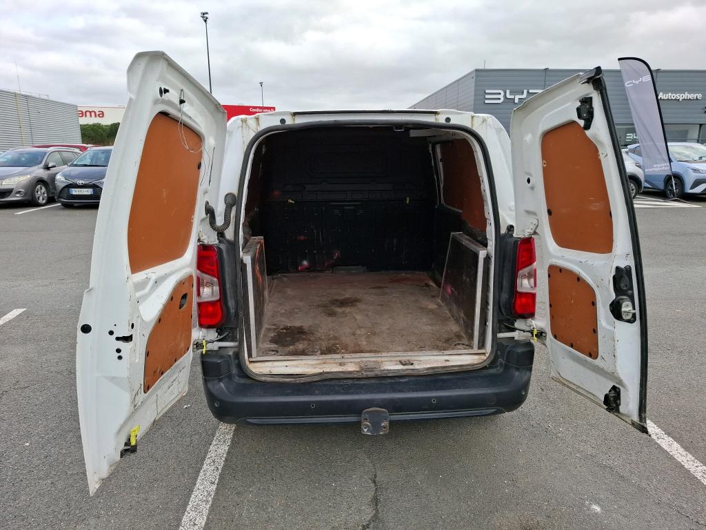 Peugeot PARTNER FOURGON STANDARD 650 KG BLUEHDI 100 S&S BVM5 PREMIUM 2020