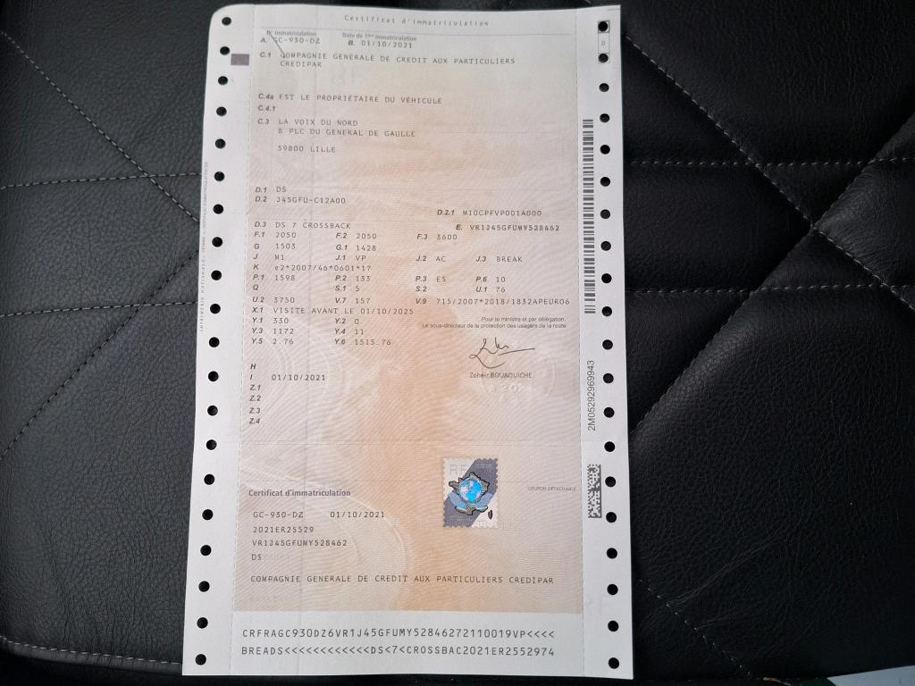 DS DS7 Crossback PureTech 180 EAT8 Rivoli 2021