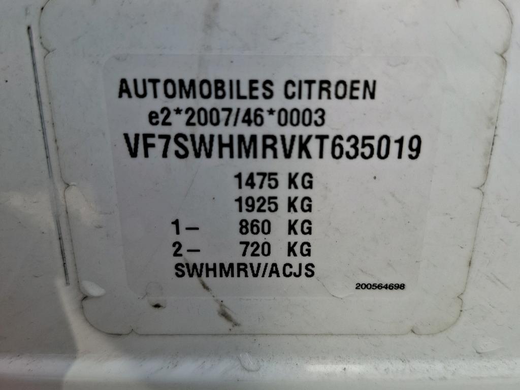 Citroen C3 SOCIETE PURE TECH 82 S&S FEEL NAV 2019