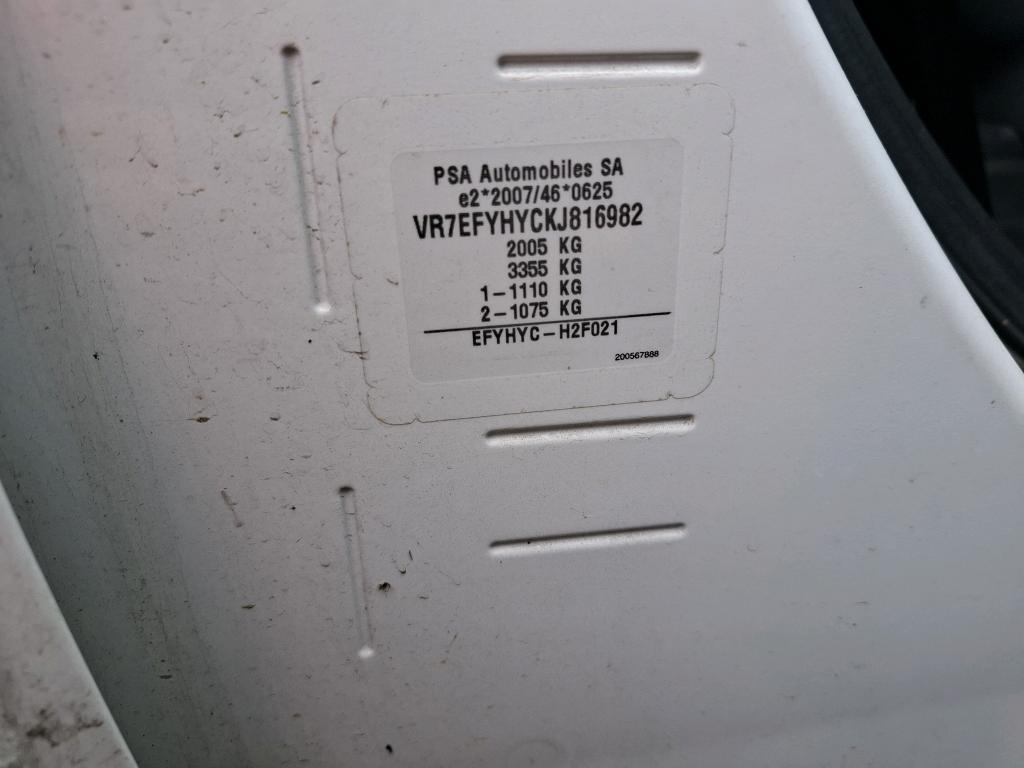 Citroen BERLINGO VAN M 650 BLUEHDI 100 S&S BVM5 CLUB 2019