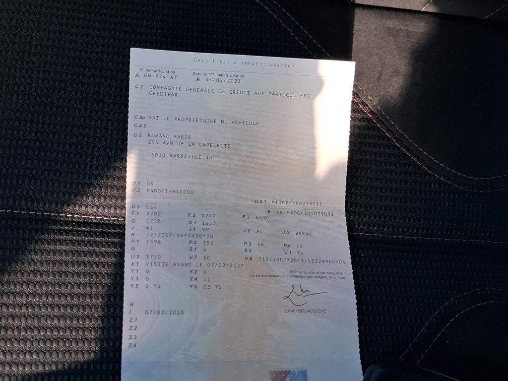 DS DS 4 Hybride E-Tense 225 EAT8 Performance Line+ 2023