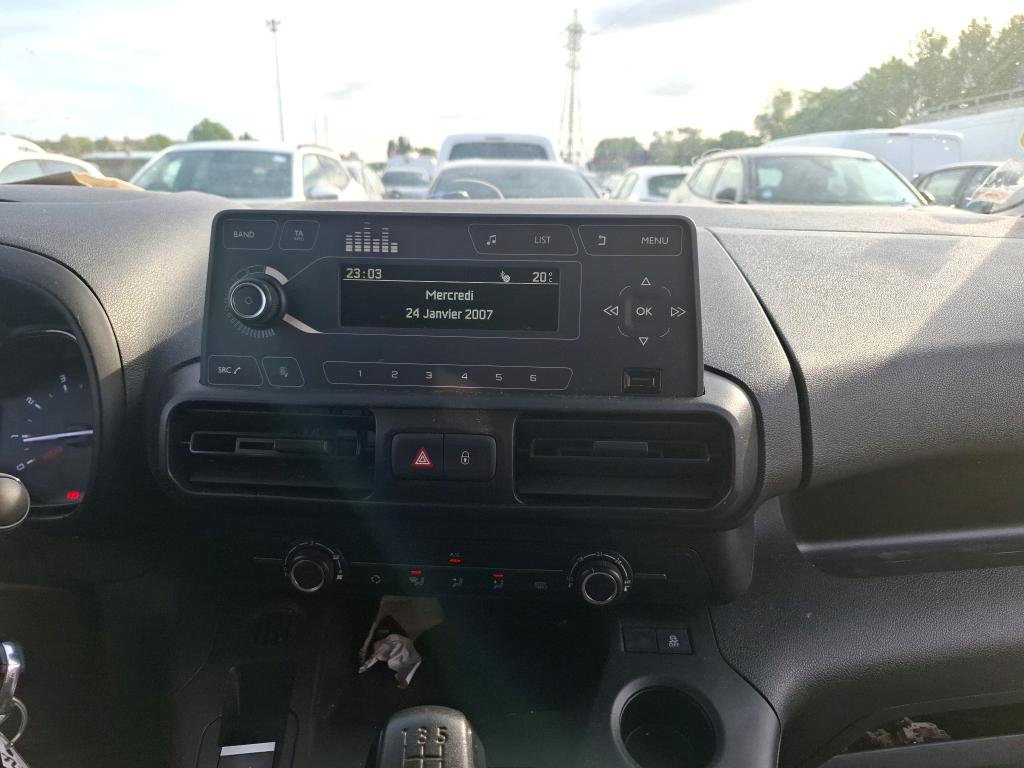 Citroen BERLINGO VAN M 650 BLUEHDI 100 S&S BVM5 CLUB 2020