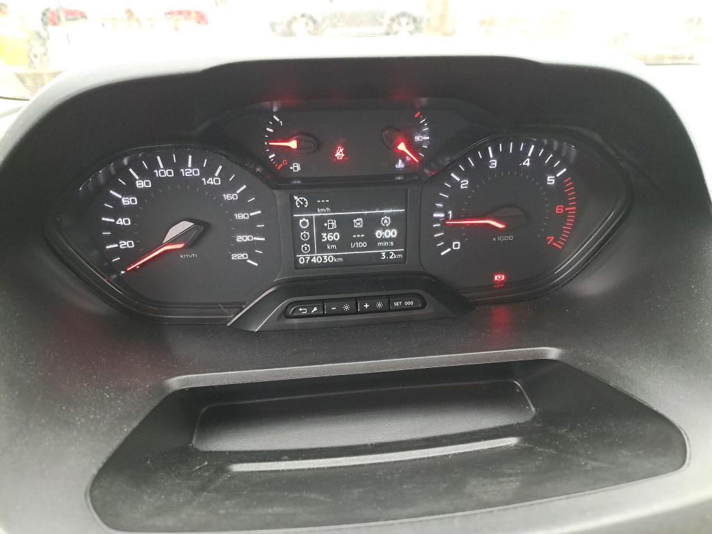 Peugeot PARTNER FOURGON STANDARD 650 KG BLUEHDI 100 S&S BVM5 ASPHALT 2021