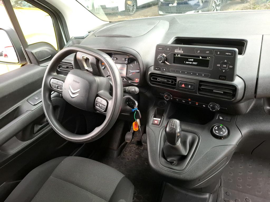 Citroen BERLINGO VAN M 650 BLUEHDI 100 S&S CLUB 2019