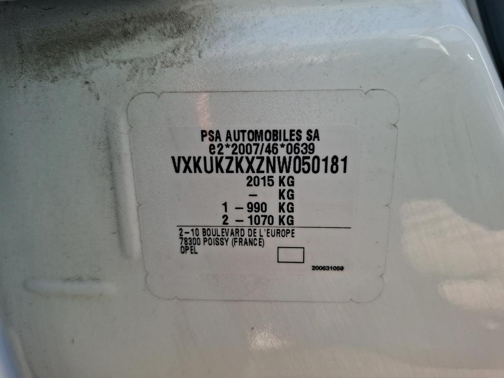 Opel Mokka Electrique 136 ch & Batterie 50 kWh Ultimate 2022