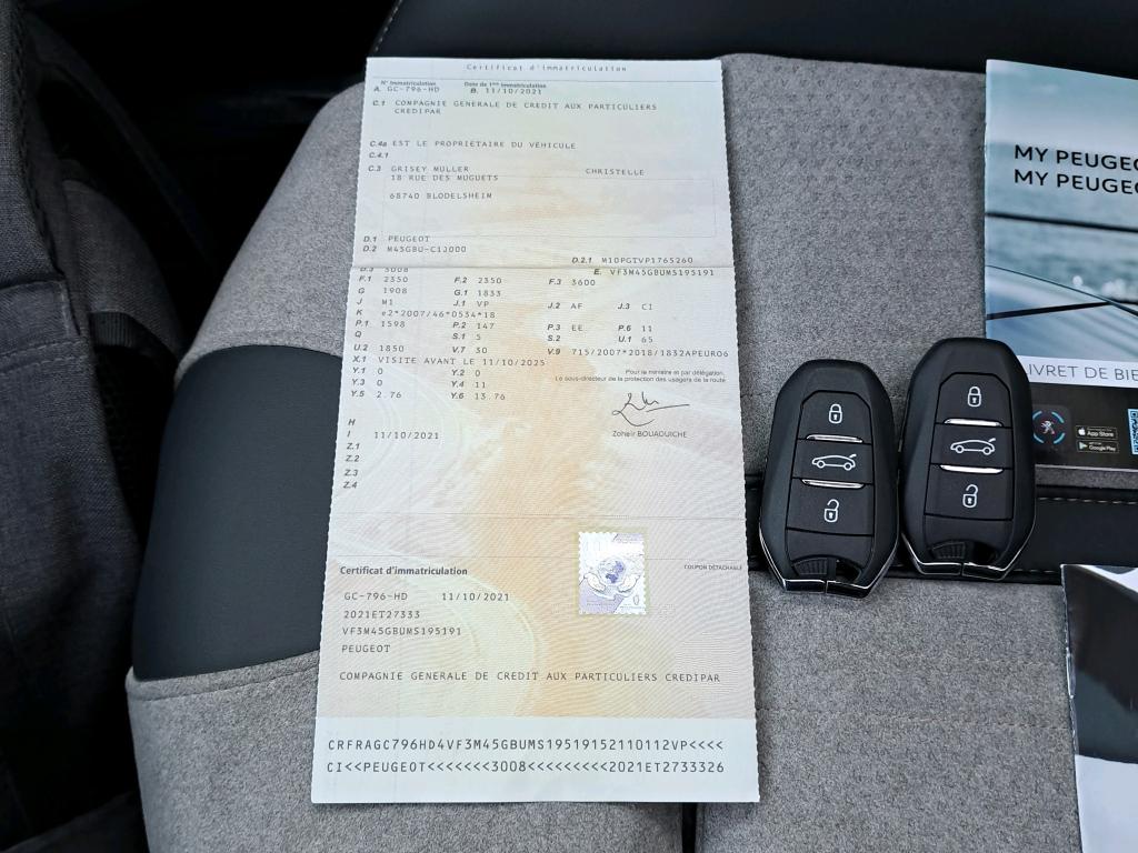 Peugeot 3008 Hybrid4 300 e-EAT8 GT Pack 2021
