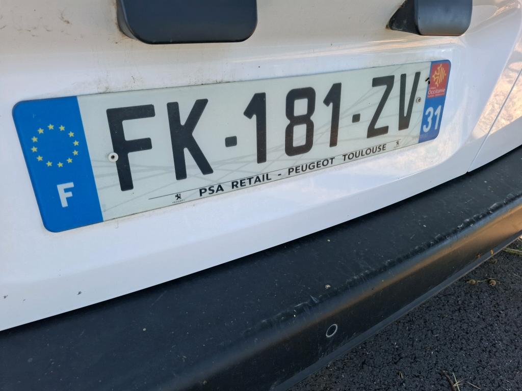 Peugeot PARTNER FOURGON STANDARD 650 KG BLUEHDI 75 BVM5 PREMIUM 2019