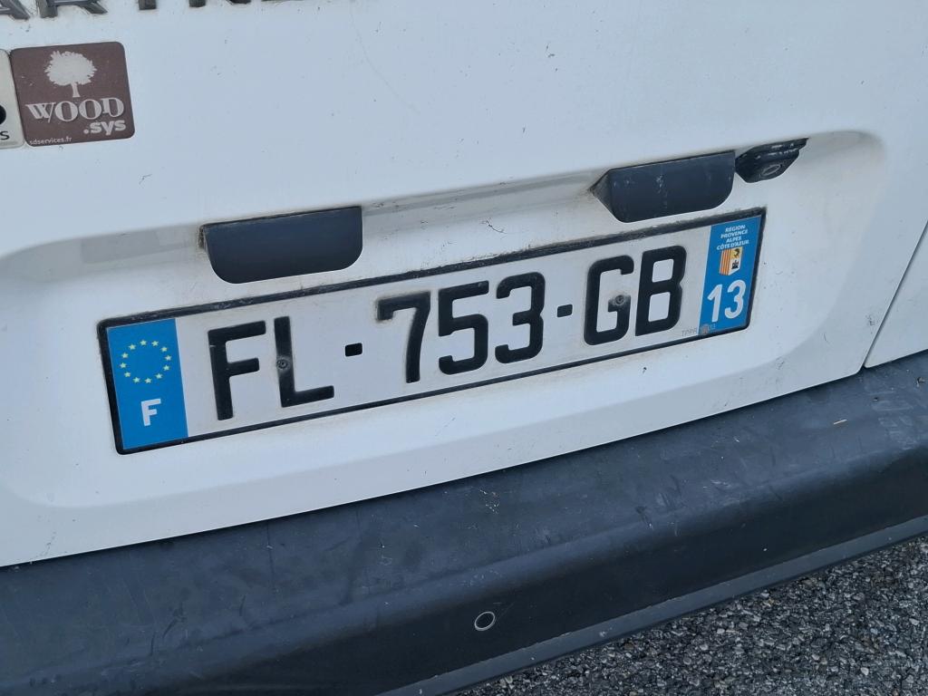 Peugeot PARTNER FOURGON STANDARD 650 KG BLUEHDI 100 S&S BVM5 PREMIUM 2019