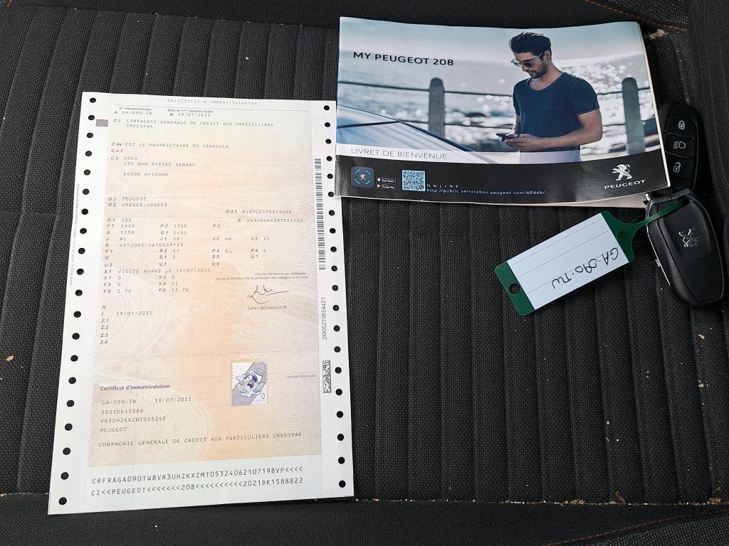 Peugeot 208 ELECTRIQUE 50 KWH 136 ACTIVE BUSINESS R 2021