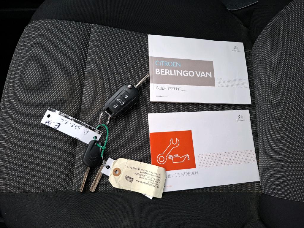 Citroen BERLINGO VAN M 650 BLUEHDI 100 S&S CLUB 2019