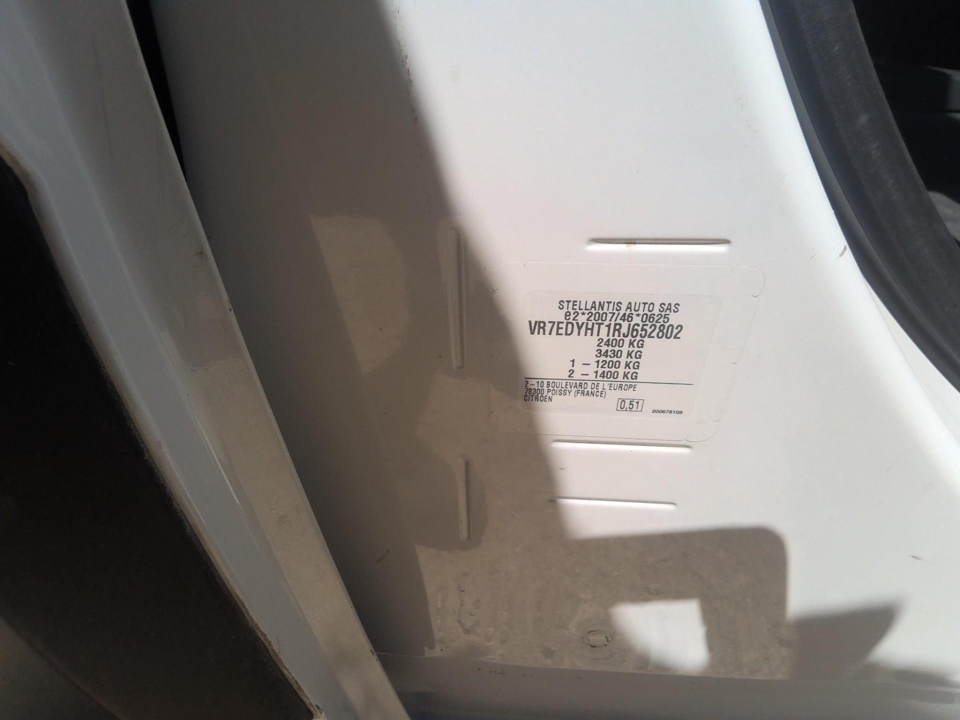 Citroen BERLINGO VAN TAILLE XL 950KG BLUEHDI 100 S&S BVM6 2024