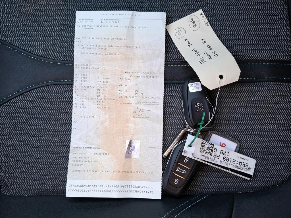 Peugeot 3008 PureTech 130ch S&S BVM6 Allure Pack 2023